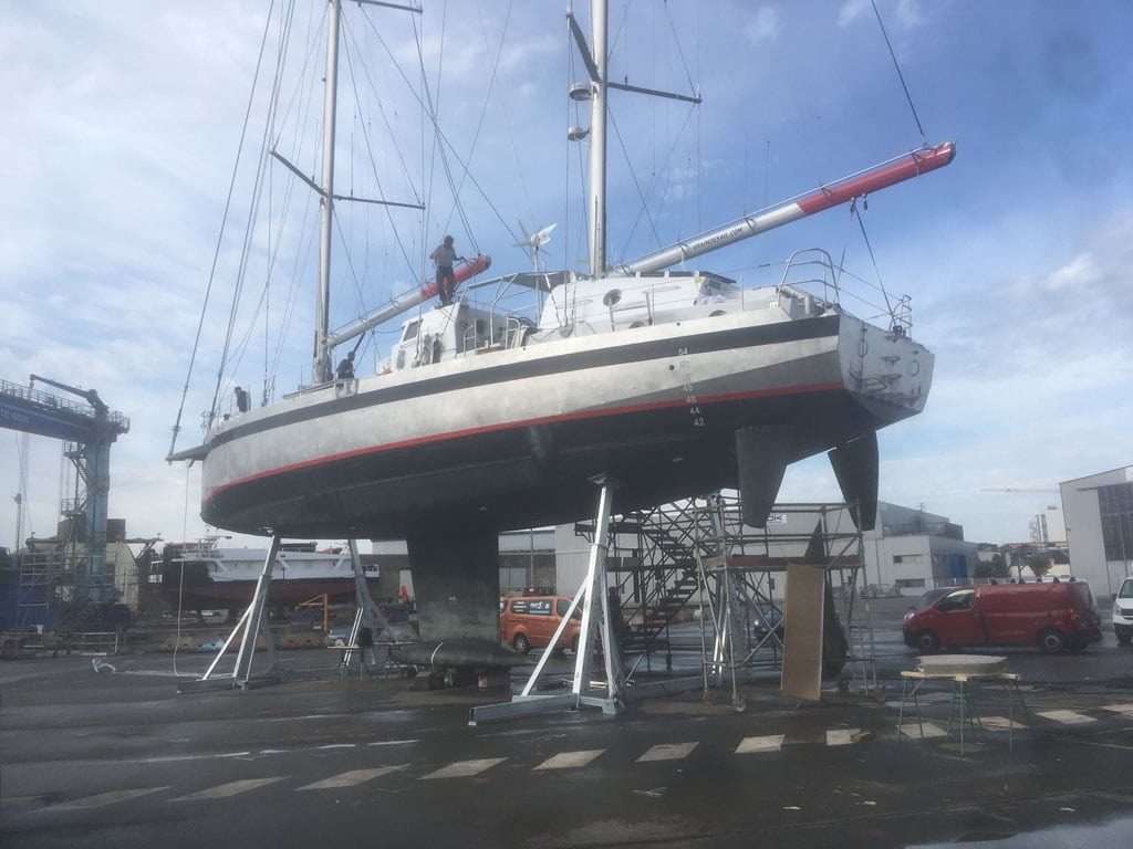 Calage de Grain de Sail à Lorient avec 4 Work’Up 20-43