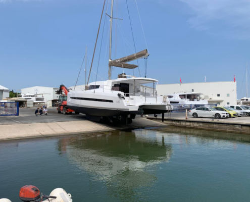 PARKLEV 30T CATA, la nouvelle référence pour manutentionner les catamarans