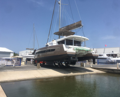 PARKLEV 30T CATA, la nouvelle référence pour manutentionner les catamarans