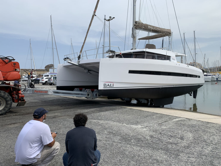 PARKLEV 30T CATA, la nouvelle référence pour manutentionner les catamarans PARKLEV 30T CATA, la nouvelle référence pour manutentionner les catamarans